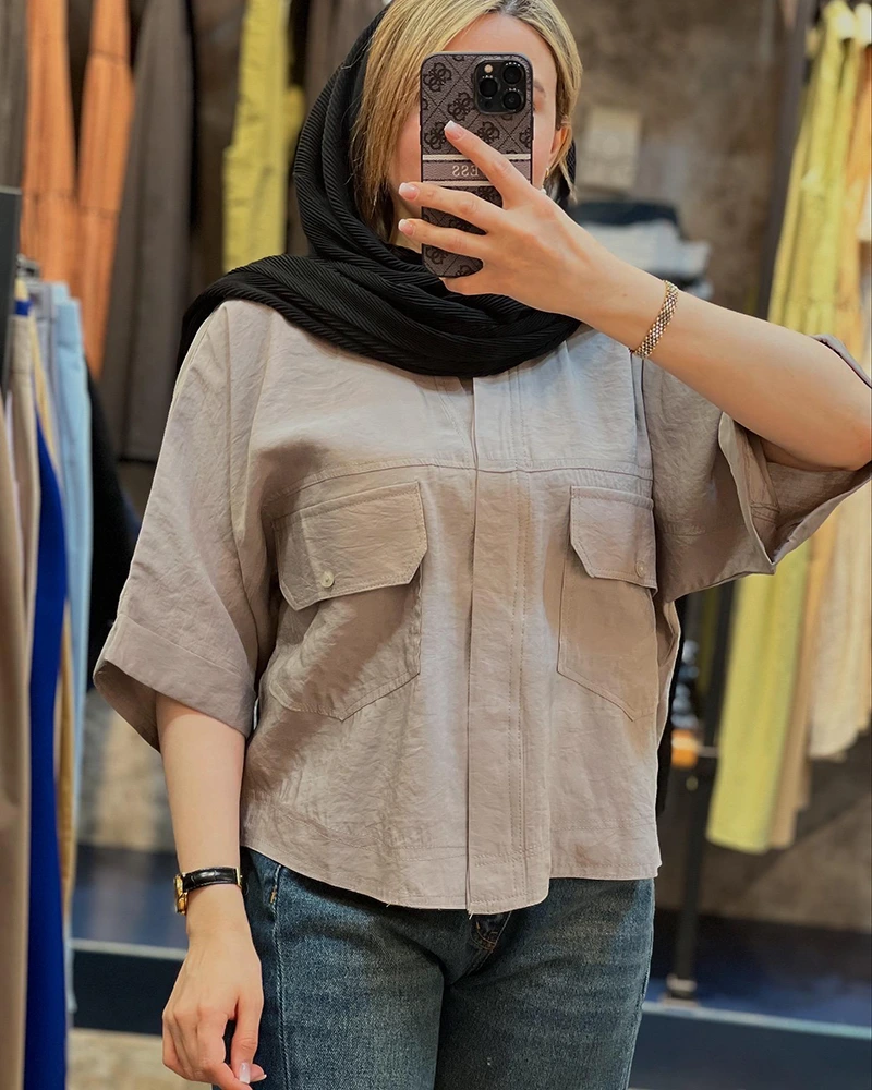 کراپ شومیز perry - Image 5