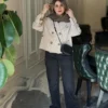 شلوار جین نیم بگ زغالی