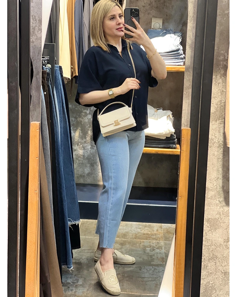 شومیز لینن - Image 7
